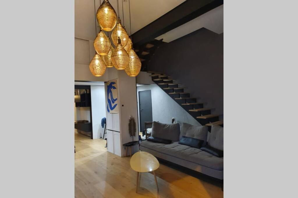 Loft De Type Industriel Et Spacieux Nizza Kültér fotó